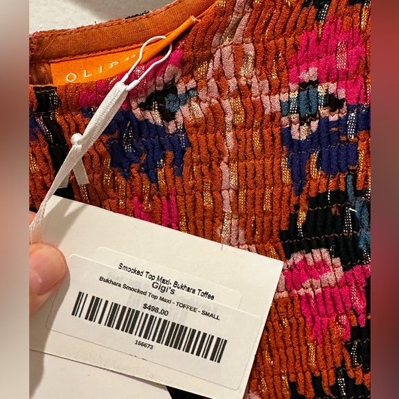 NWT Oliphant Bukhara maxi dress size small - Picture 2 of 8